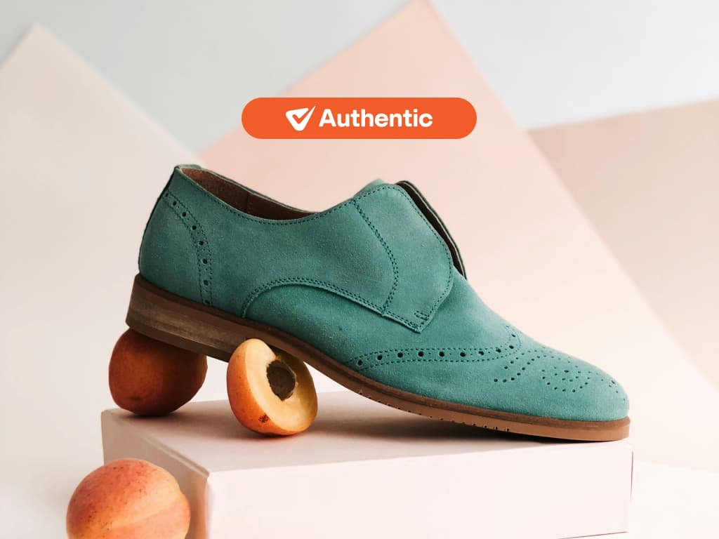 Product with an 'Authentic' verification badge